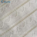 Flower Lace Fabric Lace Embroidery Fabric Cotton Fabric Supplier